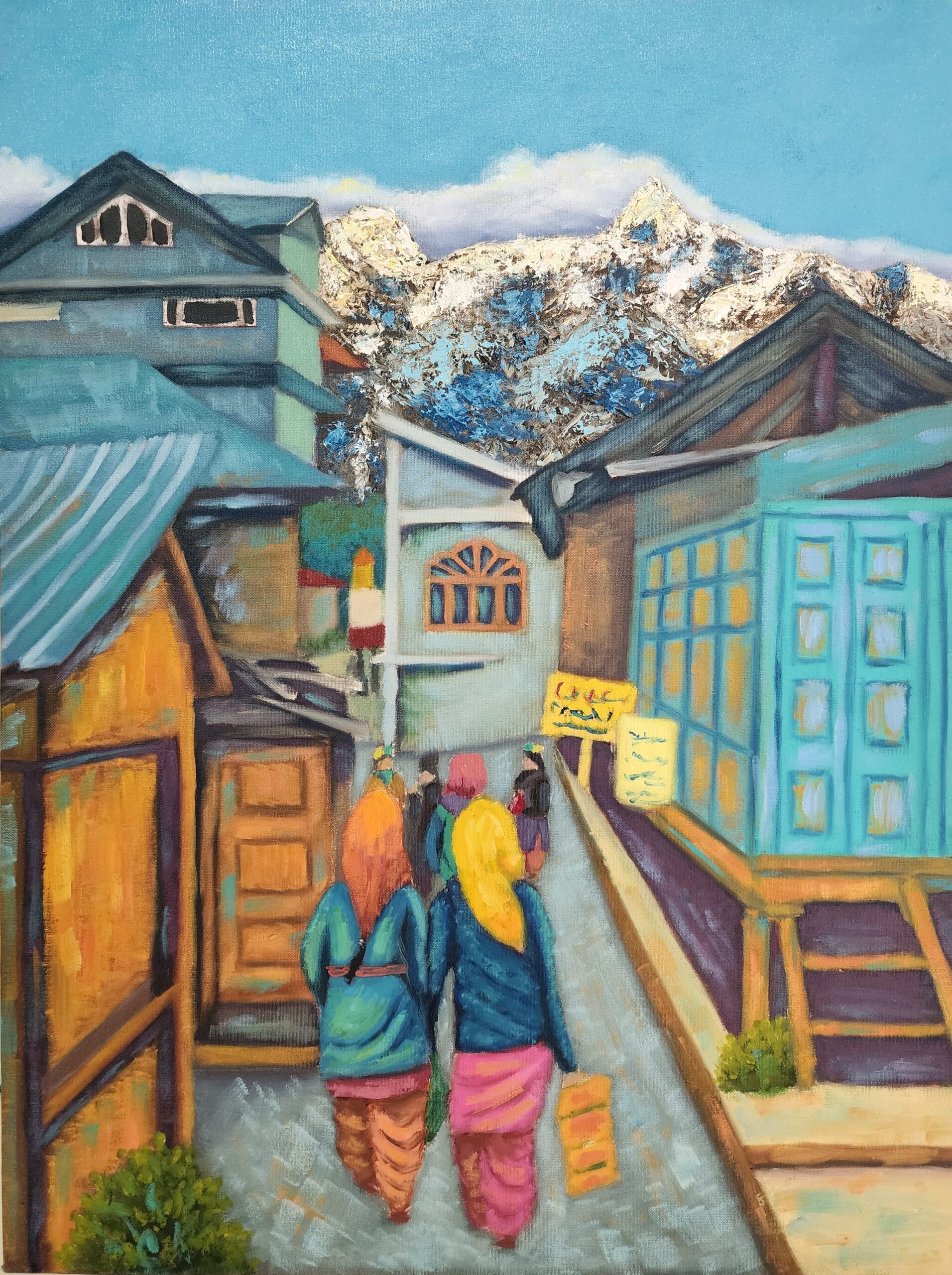 Morning in the mountains